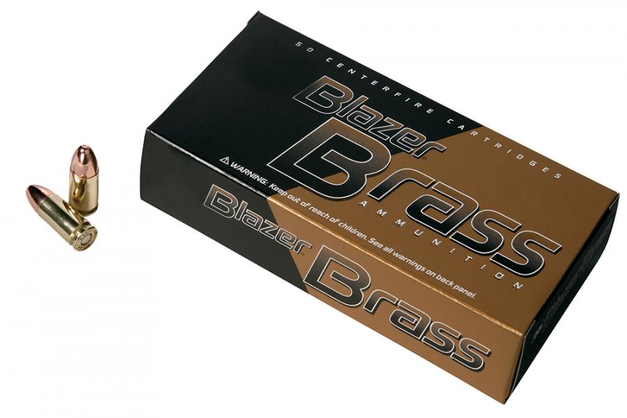 CCI 9mm Blazer Brass Full Metal