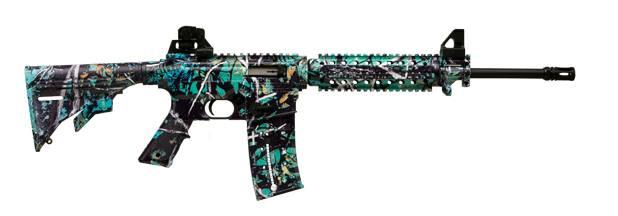715t 22lr Adj Mgs Camo 25+1