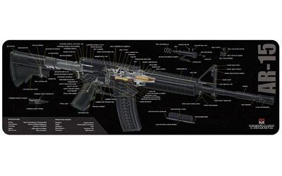 Tekmat Cutaway Rifle Mat Ar15 Blk