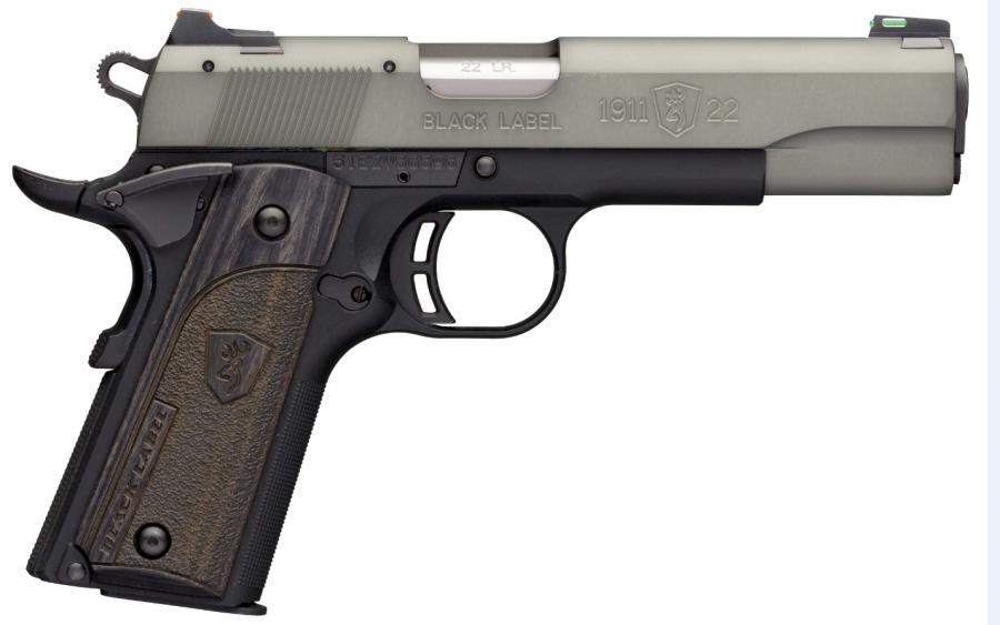 1911-22 Blk Lbl Gray 22lr