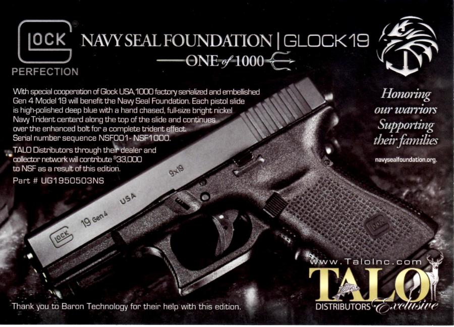 Talo Glock 19 GEN 4 Navy