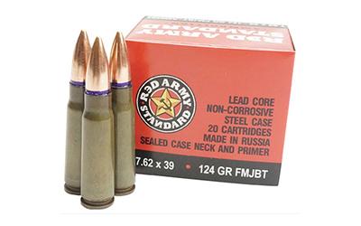 Cent Arms 7.62x39 124gr Fmj 20rds