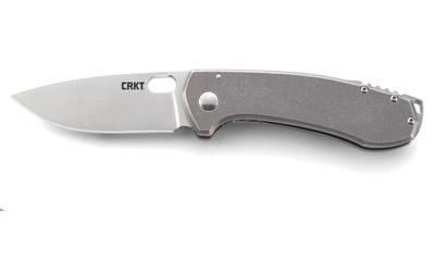 Crkt Amicus 3.4" Pln Sts Stnwsh
