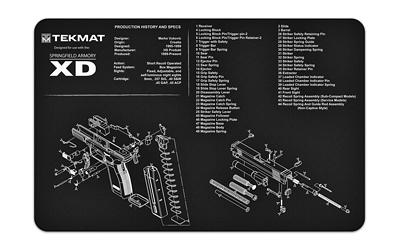 Tekmat Pistol Mat Sprngfld Xd Blk