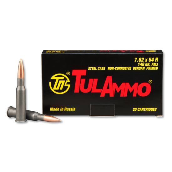 Tulammo 762x54r 148gr Fmj Nc 20/500