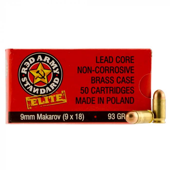 Red Army 9x18mm Makarov 93gr FMJ