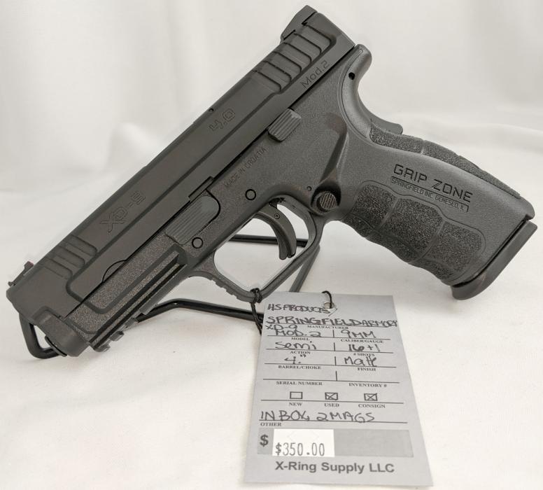Springfield Armory Xd-9 Mod.2 (a-4701)