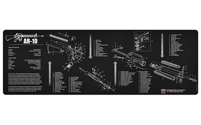Tekmat Rifle Mat Ar10 Blk