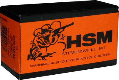 Hsm Ammo .223 52gr. Hpbt