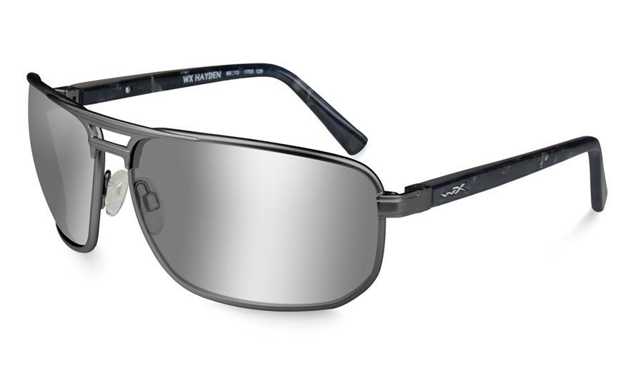 Hayden POL Silver Flash/matte Dark Gunmetal
