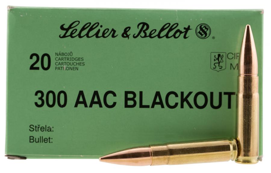 S&B 300blk 200gr Subsonic 20rds
