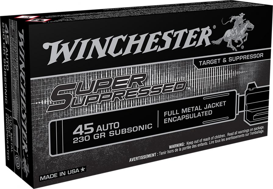 Win Spr Spprssd 45acp 230gr Fmje