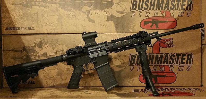 bushmaster quad rail handguard