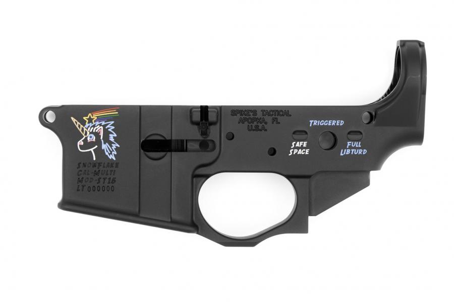 Spike’s Tactical Color Filled Snowflake Lower