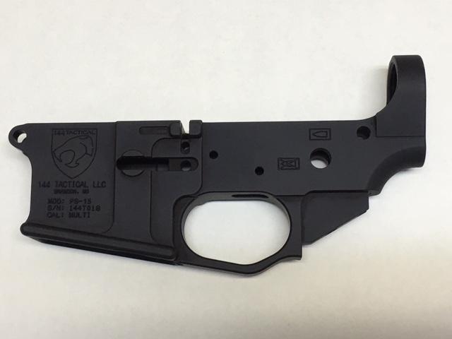 144 Tactical Stripped Billet Lower Receiver
