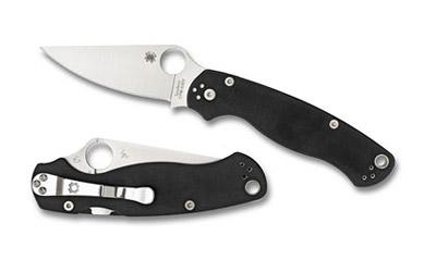 Spyderco Paramilitary2 G10 Blk Blade