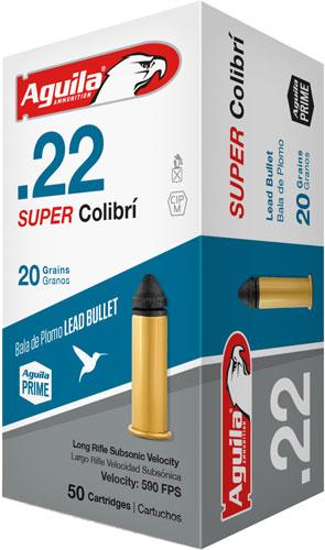 Aguila Ammo 22lr Super Colibri