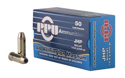 Ppu 44mag Jhp 240gr 50/500