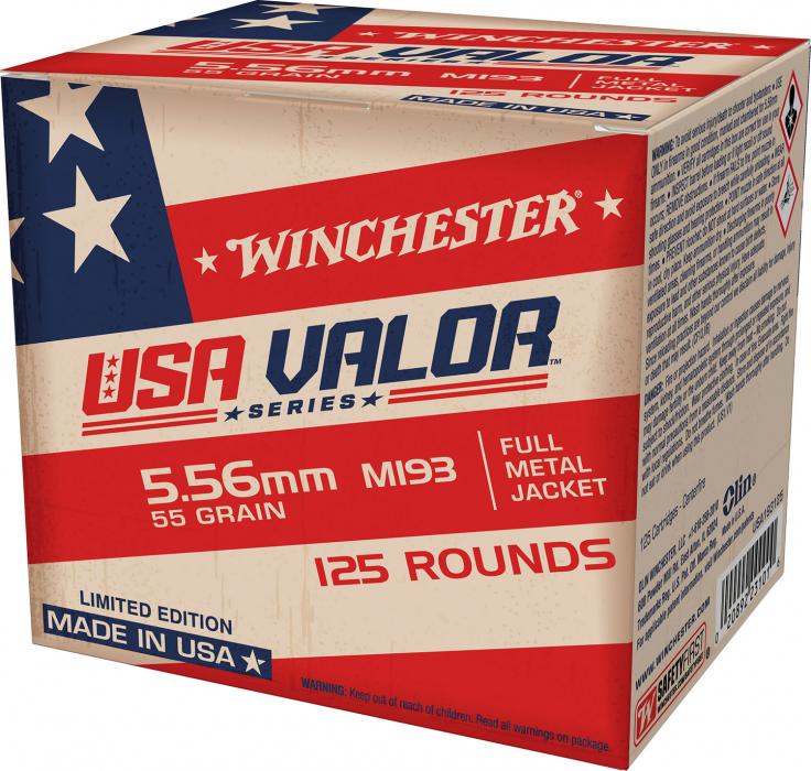  USA193125 5.56 M193 55 FMJ Ammo