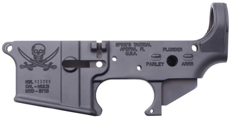 Spikes Stls016 Stripped Lower Pirate Ar-15