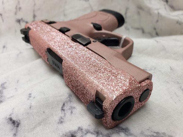 S W M P Shield 9mm Custom Glitter Rose Hesseling Sons Llc