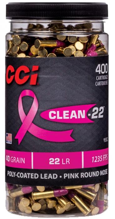 CCI Clean-22 Pink HV 22lr 40gr