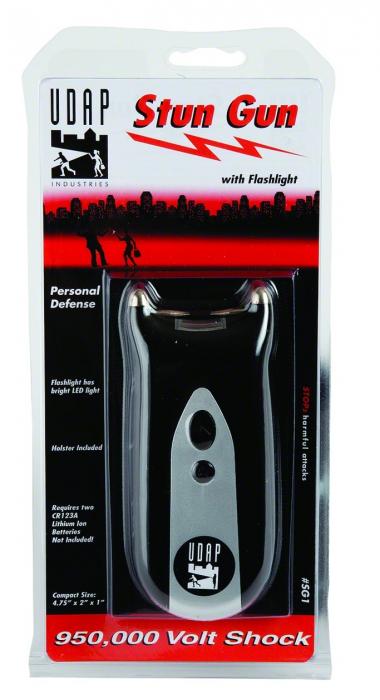 Udap Personal Defense Stun GUN W/flashlight