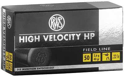 Rws 22lr High Vel Hp 40gr