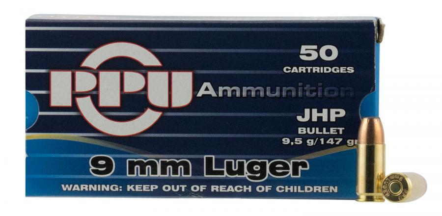 PPU Ppr9.7 Handgun 9mm Luger 147