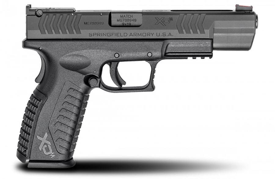 Sprgfld Xdm 9mm 5.25" Blk 19rd