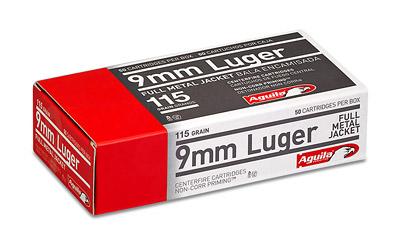 Aga 9mm 115 Gr Fmj 50ct/box