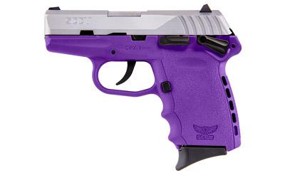 Sccy Cpx-1 9mm 10rd Sat/pur 3.1"