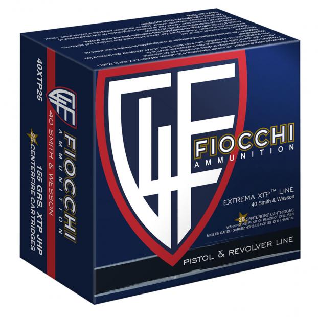 Fiocchi 40sw 155gr XTP HP 25box/20case