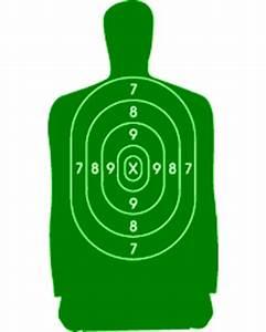 B 27 Style 23x29 Green Single Target Armadillo Gun Store Range