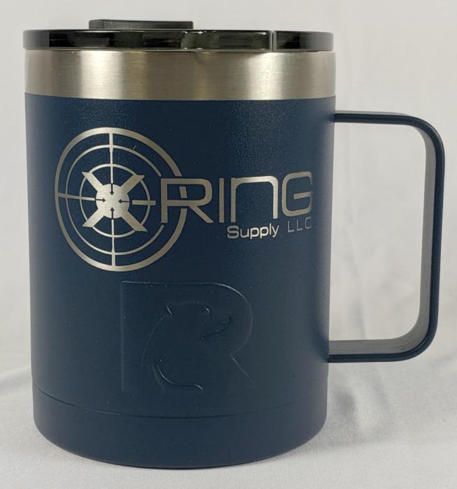 X Ring Rtic Navy Coffee Cup 12oz X Ring Supply Llc