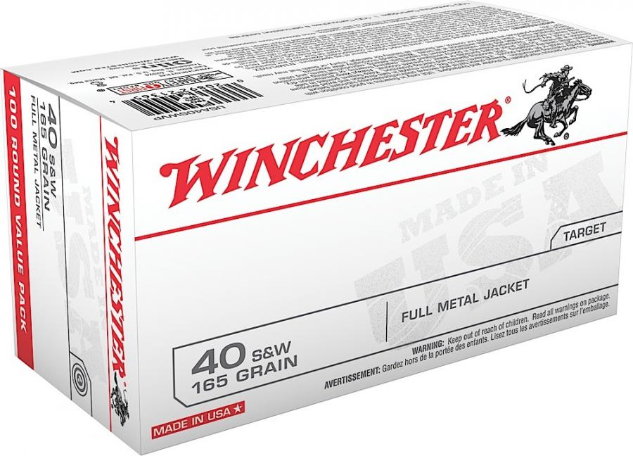 Winchester Ammo USA 40 S&W Full