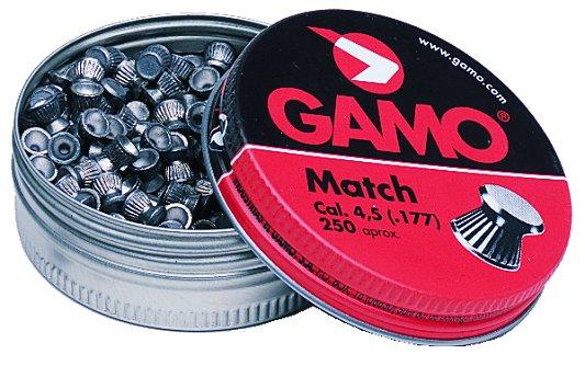 Gamo Flat Nose Pellets Match .177