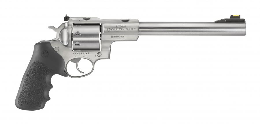 RUGER SUPER REDHAWK .22 HORNET 9.5'' STAINLESS NIB-img-0