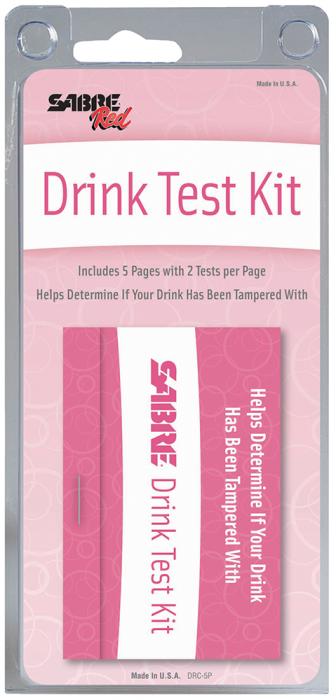 Sabre Date Rape Drug Detection Coasters