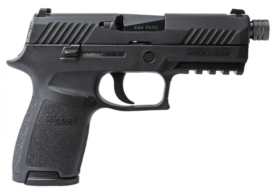 SIG P320c 9MM Threaded 15rd BLK