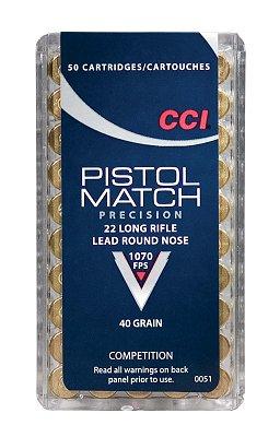 CCI Select 22 Long Rifle Round