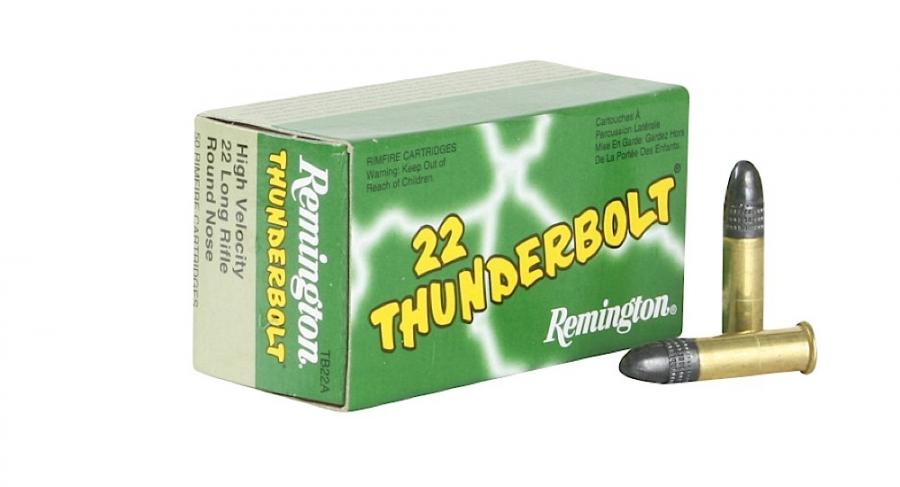 Remington Ammunition Thunderbolt 22 LR Round