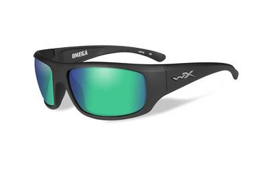 Wiley X Omega Plrzd Amber/mblk Frame