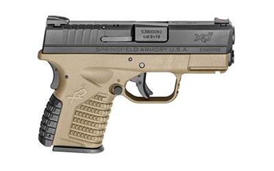 Sprgfld Xds 9mm 3.3" Fde 8rd