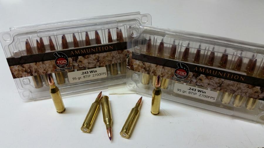 TGD 243 WIN 95 GR Nosler