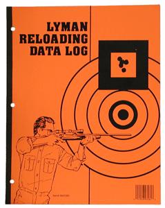 Lyman Reloaders Log Book