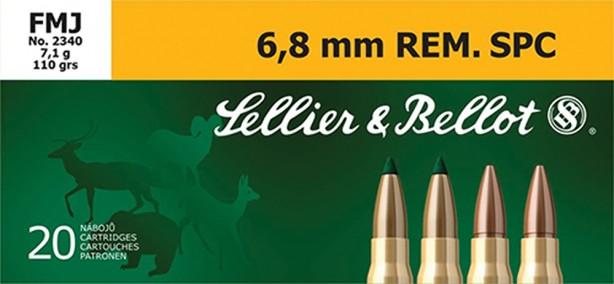 S&B 6.8 REM 110 FMJ 20/50