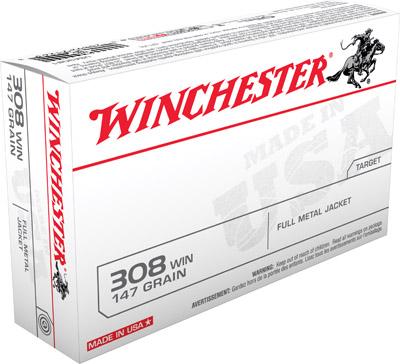 Winchester USA 308 Winchester/7.62 Nato FMJ