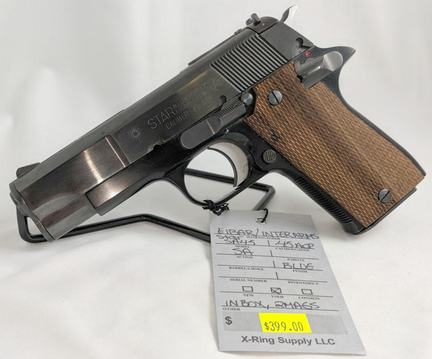 Eibar/interarms Star Sa45 (a-4192)