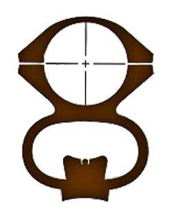 Ironsighter See-thru Mounts For Rug 44